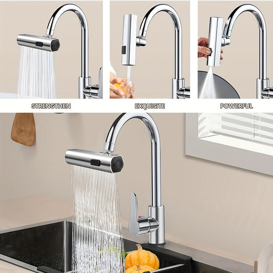 3 in 1 Large-Scale 360° Waterfall  Faucet