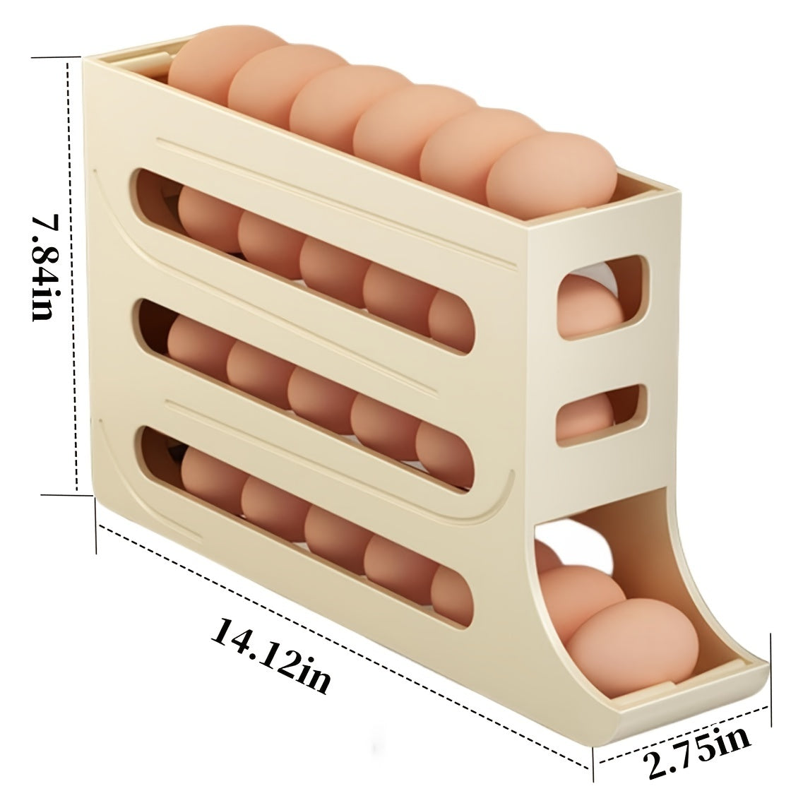 30 Eggs Egg Holder For Fridgeg Organizer